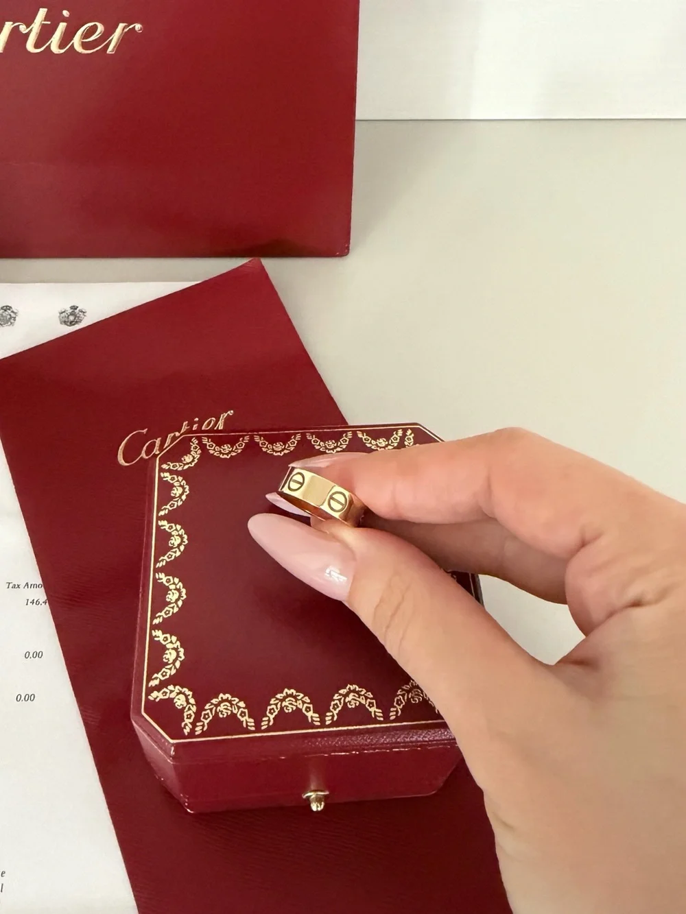 Cartier LOVE RING, CLASSIC MODEL - Picture 4 of 5